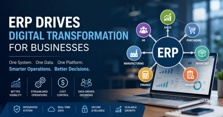 How ERP Drives Digital Transformation for Businesses