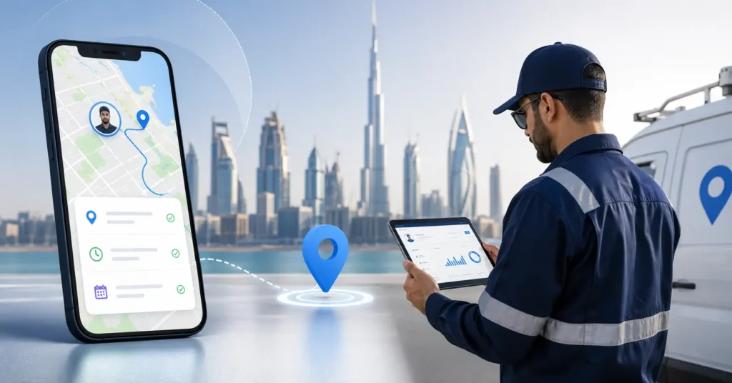 Technician Tracking Software UAE