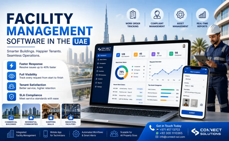  Best Facility Management Software in the UAE for Complaint and Work Order Tracking