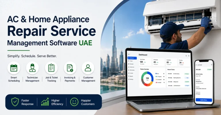 AC & Home Appliance Repair Service Management Software UAE