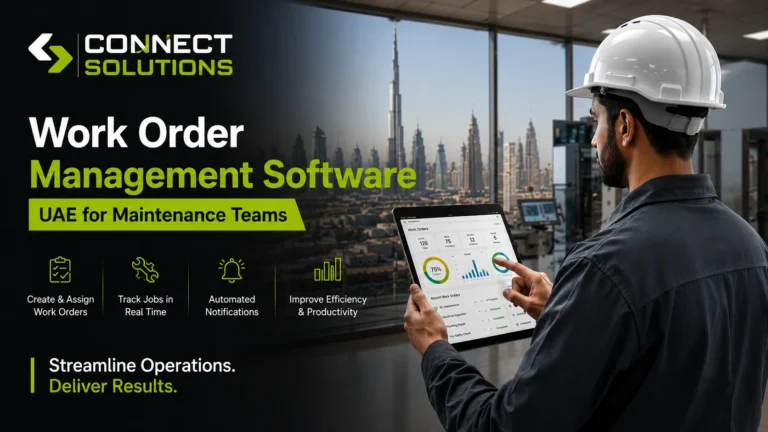 Work Order Management Software UAE for Maintenance Teams